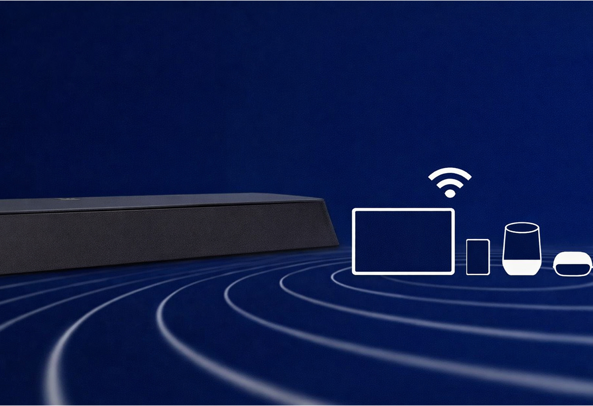 Απεικονίζεται σχεδιάγραμμα που δηλώνει συνδεσιμότητα με διάφορες συσκευές.